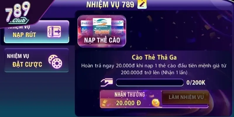 Khuyến mãi 789Club chào mừng thành viên